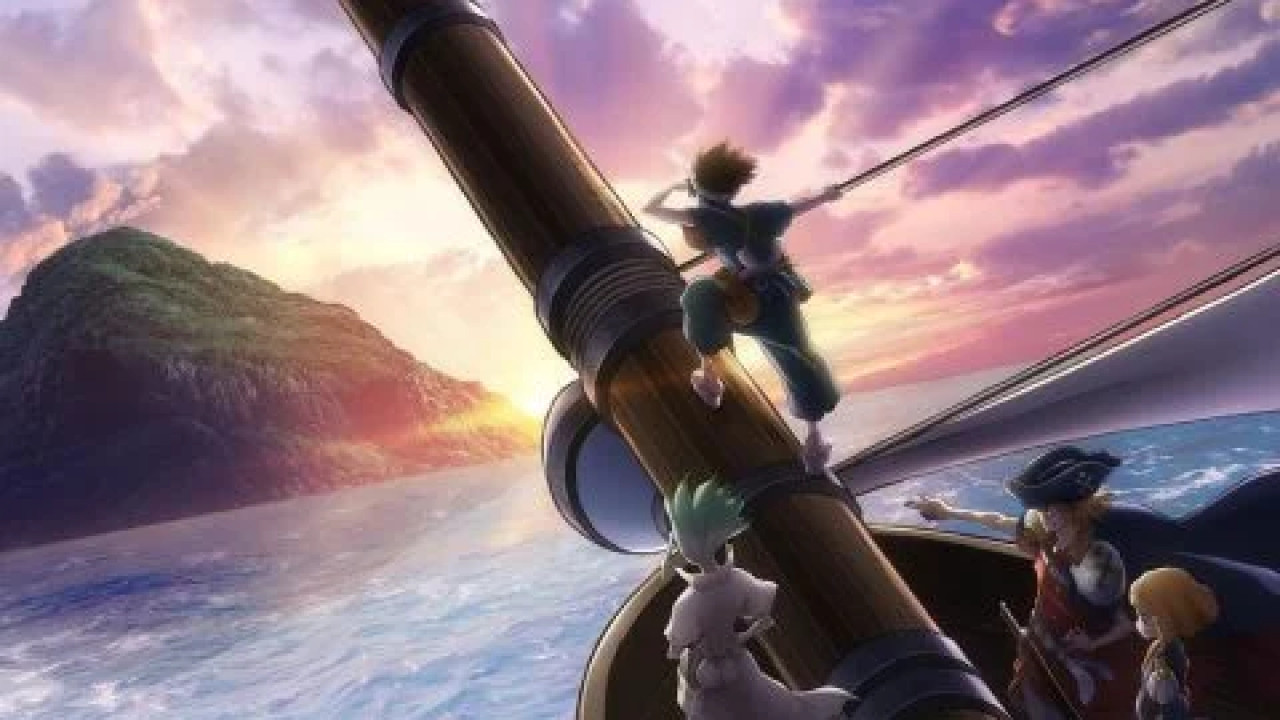 انمي Dr. Stone الموسم الثالث الحلقة 6