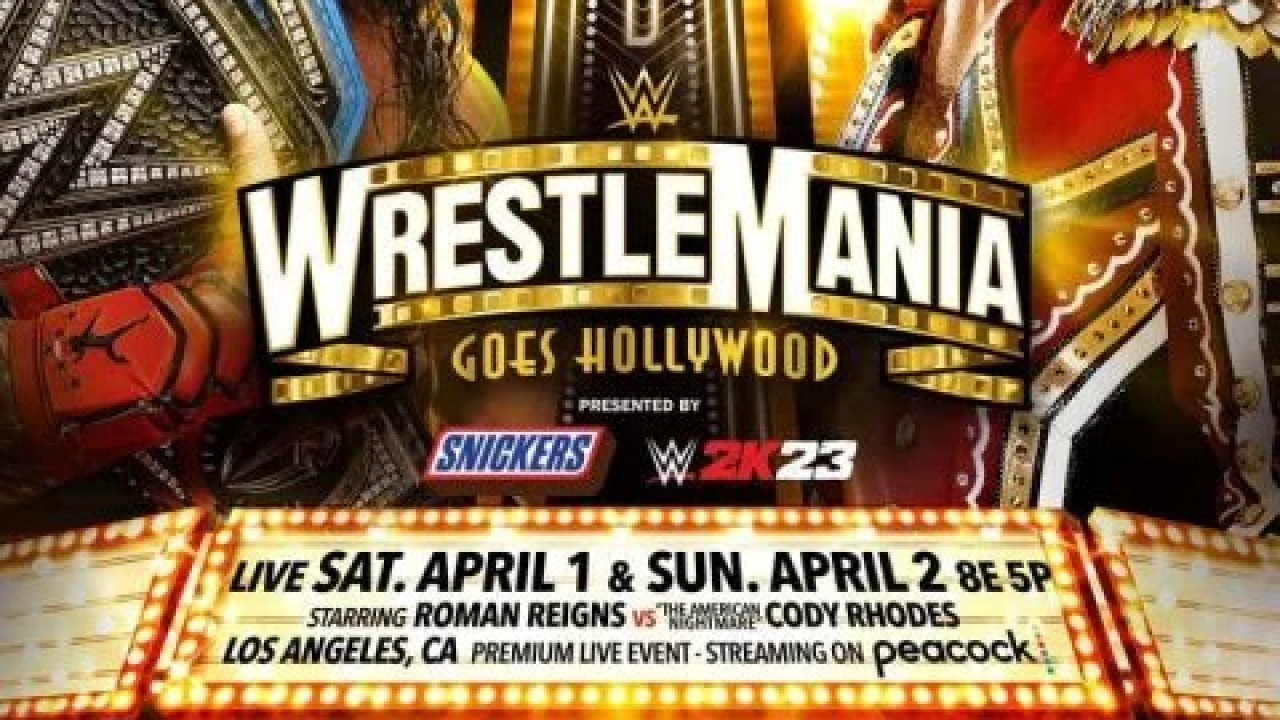 رسلمينيا WWE WrestleMania 39 Night 1 ( 2023 )
